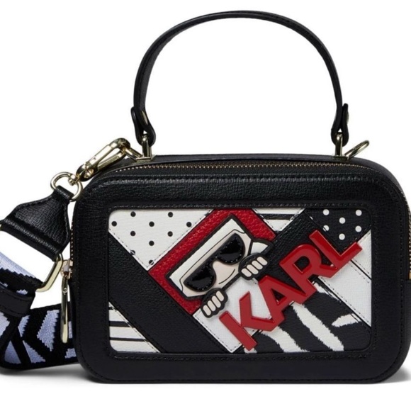 Karl Lagerfeld Handbags - Karl Lagerfeld Simone Camera Crossbody Bag